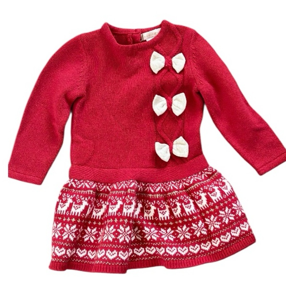 18mos Girls Christmas/Winter Dress by Maggie&Zoe